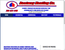 Tablet Screenshot of bestwayheating.com